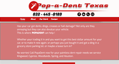 Desktop Screenshot of popadenttexas.com